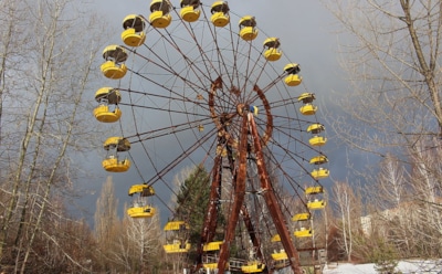 Бывшие жители приехали в Припять на 50-летие города