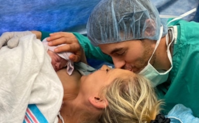 Иглесиас и Курникова показали снимки новорожденного ребенка