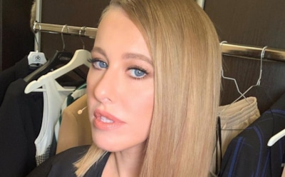 Собчак показала, как по утрам ее будит сын Платон