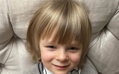 Сын Рудковской и Плющенко оттачивает навыки катания на льду