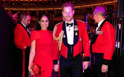 Принц Гарри и Меган Маркл поразили роскошными нарядами гостей лондонского фестиваля