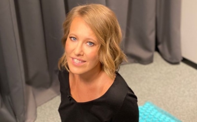 Собчак показала забавное видео поцелуя сына Платона с подружкой