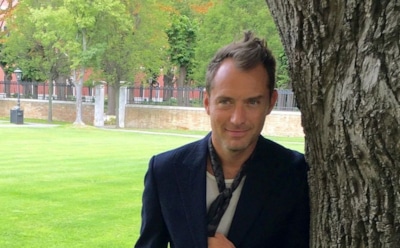 Папа в шестой раз: Джуда Лоу сняли с беременной женой