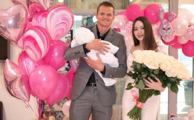 Тарасов и Костенко крестили дочь Еву