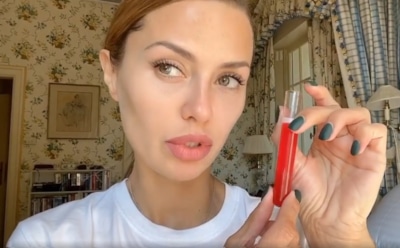 Виктория Боня применила для создания косметики свою кровь