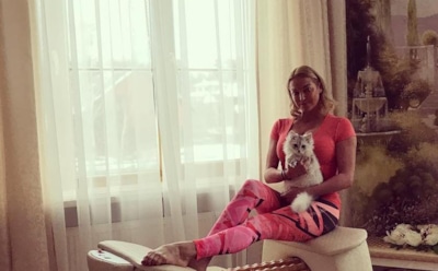 Приставы списали у Волочковой 200 тыс. из-за тренажера