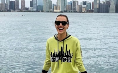 Ирина Шейк провела праздник с Брэдли Купером