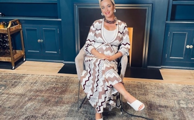 Кэти Перри показала будущего ребенка на видео УЗИ