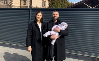 Кристовский показал лицо пятой дочери и дал советы по уходу за ребенком