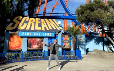 Лазарев рассказал, как у него «мокрели штанишки» на аттракционах