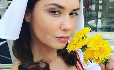 Муцениеце выразила Прилучному свою благодарность за первую любовь