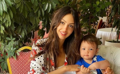 Воеводина опубликовала фото подросшего сына