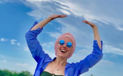 Галина Боб снова стала крестной мамой