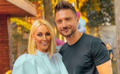 Сергей Лазарев и Лера Кудрявцева познакомили дочерей на празднике