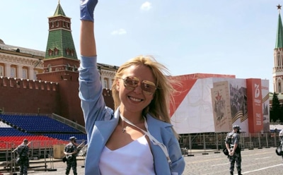 Пелагея поразила сходством с Мэрилин Монро