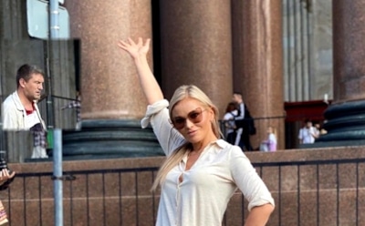 Дана Борисова получила новую работу в Санкт-Петербурге