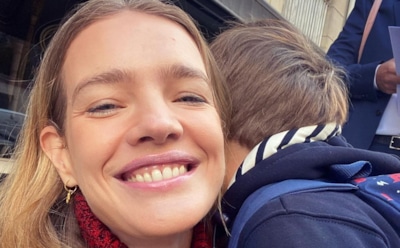 Наталья Водянова отдала в школу 4-летнего сына