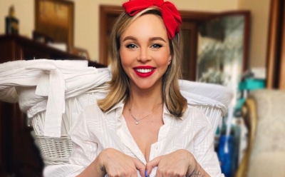 Муж забрал Анастасию Лисову с ребенком из роддома