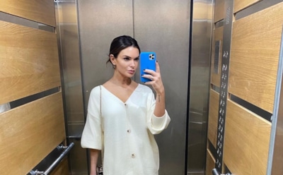 Катя Жужа похвасталась идеальной фигурой через 1,5 месяца после родов