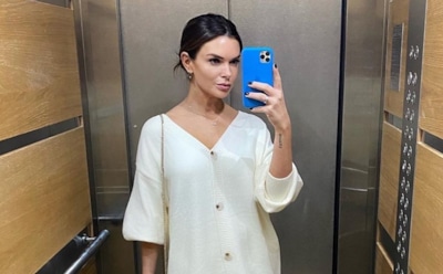 Катя Жужа показала первую встречу мужа с грудным сыном