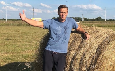 Навальный опубликовал первое фото из больницы