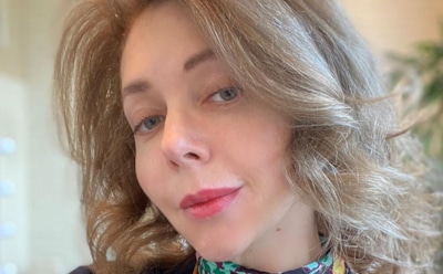 Божена Рынска трогательно почтила память покойного мужа