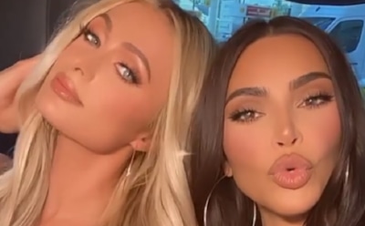 Ким Кардашьян и Пэрис Хилтон повторили свои образы из «нулевых»