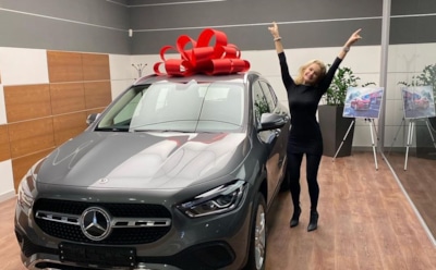 Певица Слава подарила дочери машину за 4 млн рублей