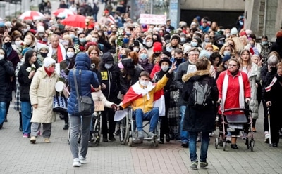 Протесты в Беларуси: ситуация на 1 ноября