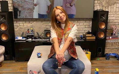 Подольская устроила 14-дневному сыну первую фотосессию