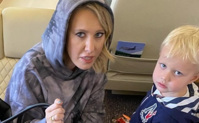 Собчак в день рождения сына примерила костюм осла