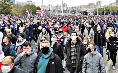 Протесты в Беларуси: ситуация на 20 ноября