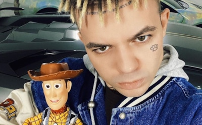 Элджей набил новую татуировку на лице