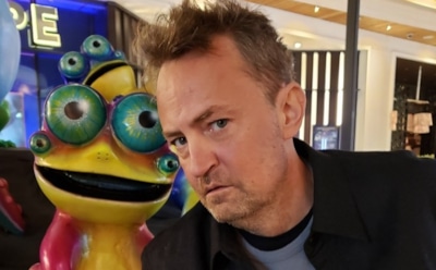 Мэттью Перри впервые показал свою невесту