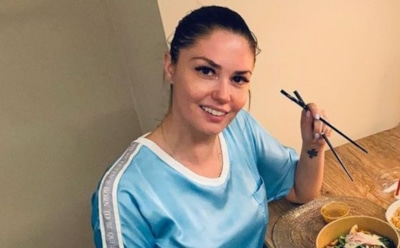 Муцениеце поделилась кадрами со съемок фильма «Честный развод»