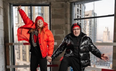 Подольская и Пресняков похвастались квартирой с 5-метровыми потолками