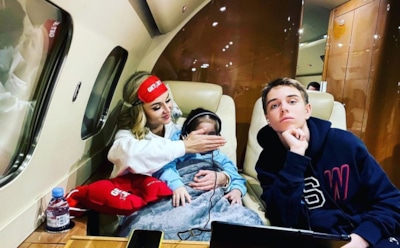 Гагарина увезла детей из России, несмотря на запрет экс-мужа