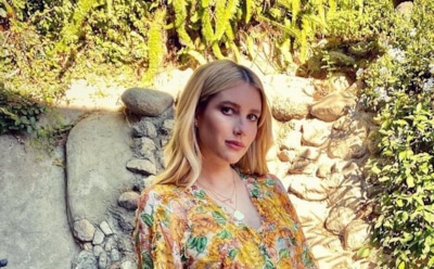 Эмма Робертс показала первое фото с новорожденным сыном