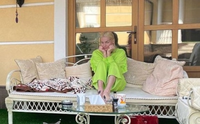 Волочкова «засветила» нового возлюбленного в отражении