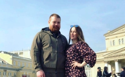 Беременная жена Дацика ворвалась на ринг, чтобы остановить его избиение