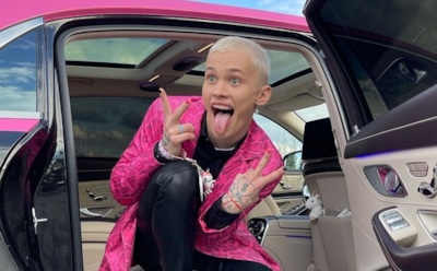 Даня Милохин снова примерил платье и нарвался на критику