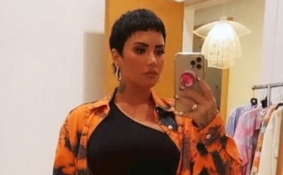 Певица Деми Ловато объявила себя небинарной персоной