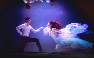 Анастасия Макеева показала кадры со своей «подводной свадьбы»