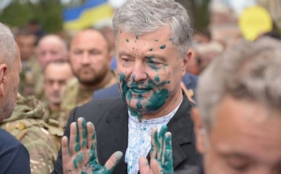 Стали известны подробности нападения на Порошенко в Киеве