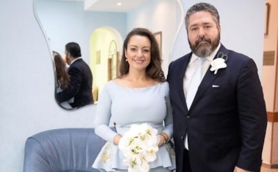 40-летний Георгий Романов женился на итальянке
