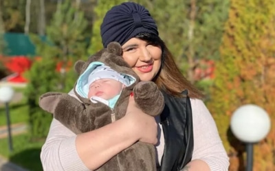 Саша Черно намерена поменять крестную своего сына