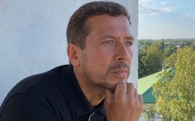 Андрей Мерзликин стал алтарником в монастыре