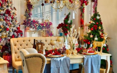 Идеи украшения новогоднего стола в 2022-м