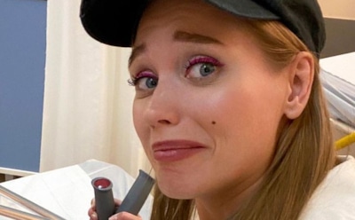 Асмус разбила голову, засмотревшись в телефон