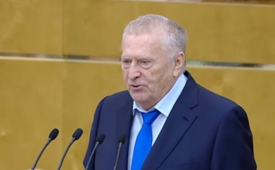 За визитку Жириновского с автографом просят миллион рублей